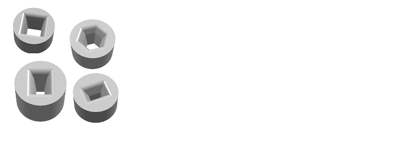 拉制四方形、六方形金屬棒材拉伸模坯